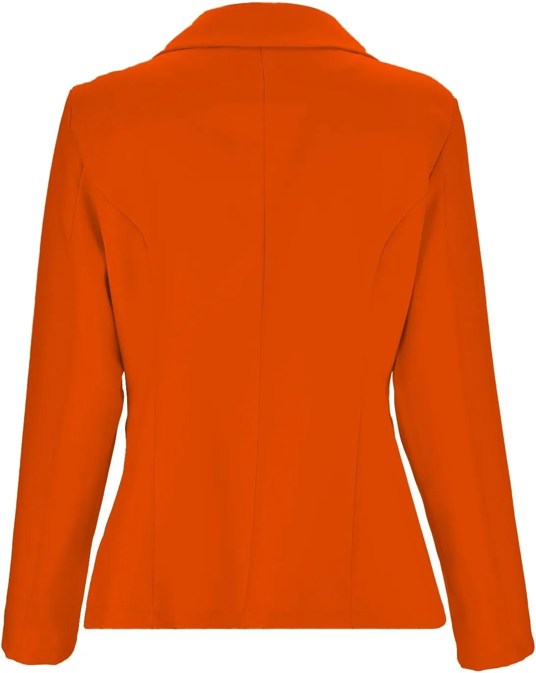 Blazer for Women Lapel 3/4 Sleeve Pocket Elegant Temperament Casual Business Comfortable Simple Stylish Suit Jackets