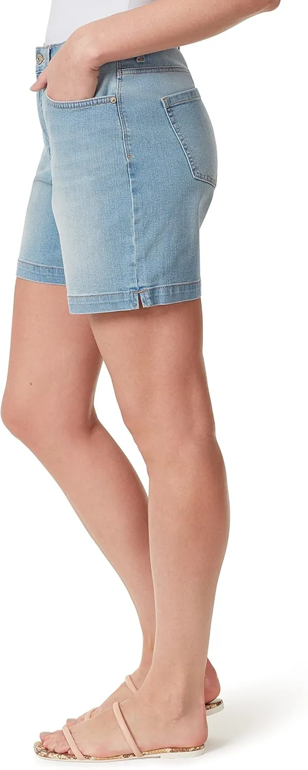 Gloria Vanderbilt Women's Petite Amanda Basic Jean Short