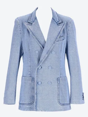 Tight fitted double breasted blazer
